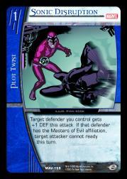 Sonic Disruption - The Avengers