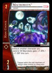 Macrobots, Army - The Avengers