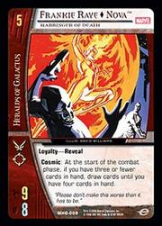 Frankie Raye <> Nova, Harbinger of Death - Heralds of Galactus