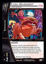 Luna Maximoff, Only Human - Heralds of Galactus