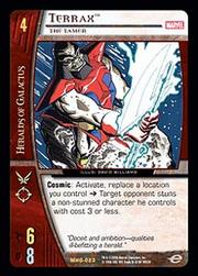 Terrax, The Tamer - Heralds of Galactus