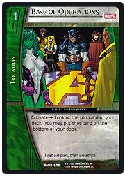 Base of Operations - Marvel Origins