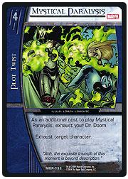 Mystical Paralysis - Marvel Origins