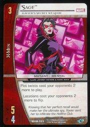 Sage, Xavier's Secret Weapon - The X-Men