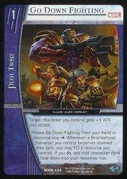 Go Down Fighting - The X-Men