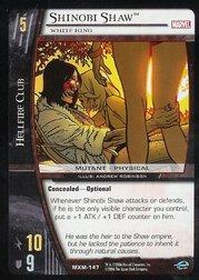 Shinobi Shaw, White King - The X-Men