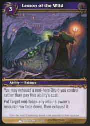 Lesson of the Wild - Wrathgate