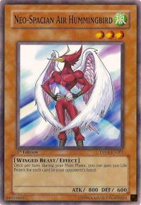 Neo-Spacian Air Hummingbird - Jaden Yuki Vol 3 GX Duelist Pack