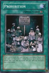 Prohibition - Structure Deck: Machina Mayhem