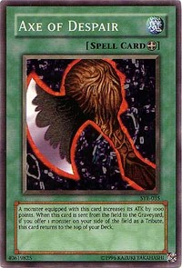 Axe of Despair - Starter Deck Yu-Gi-Oh Evolution