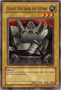 Giant Soldier of Stone - Starter Deck Yu-Gi-Oh Evolution